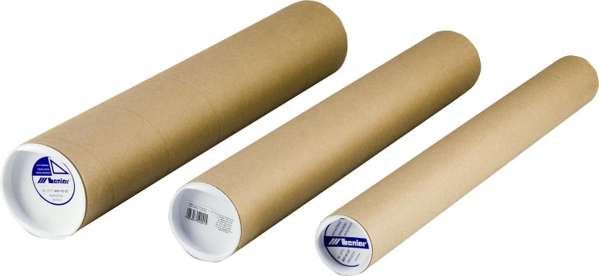 CARD TUBE 855MM 80MM 50018 LINEN LENIAR